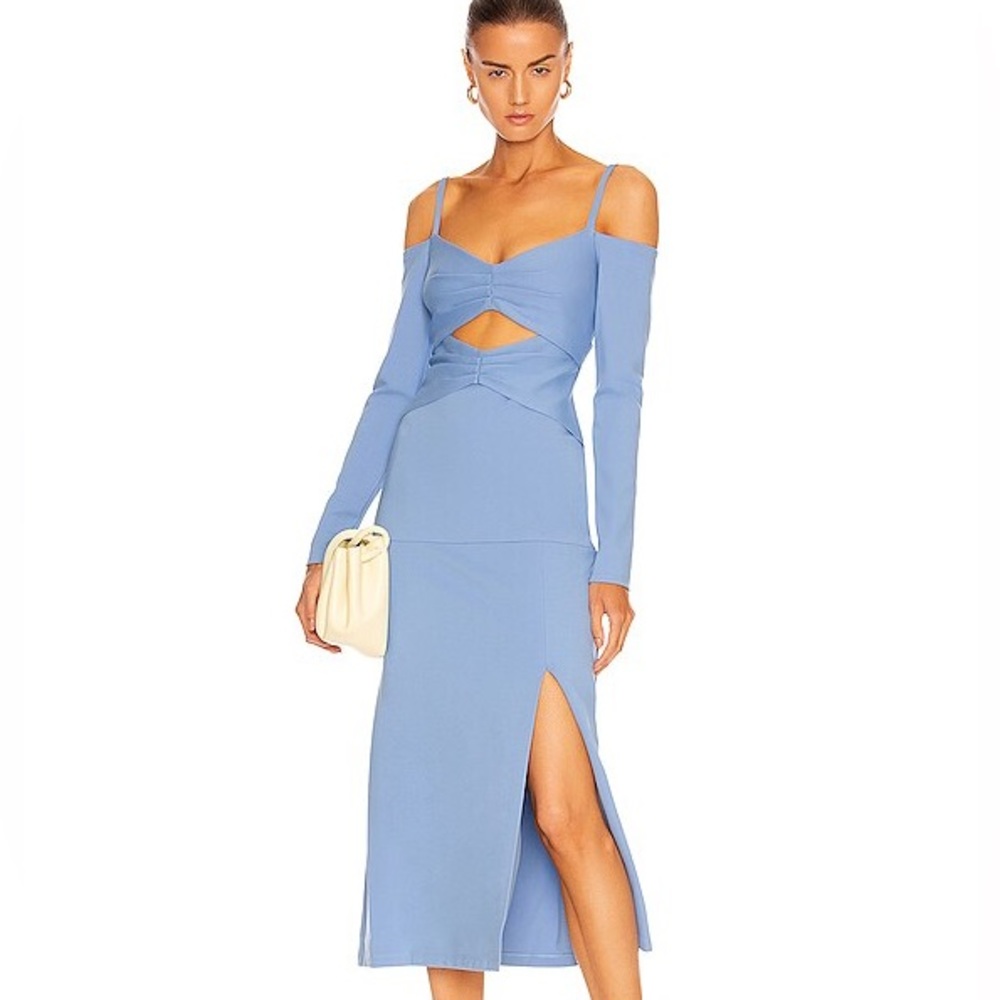 NWT Alexis Elizabet dress blue size small
